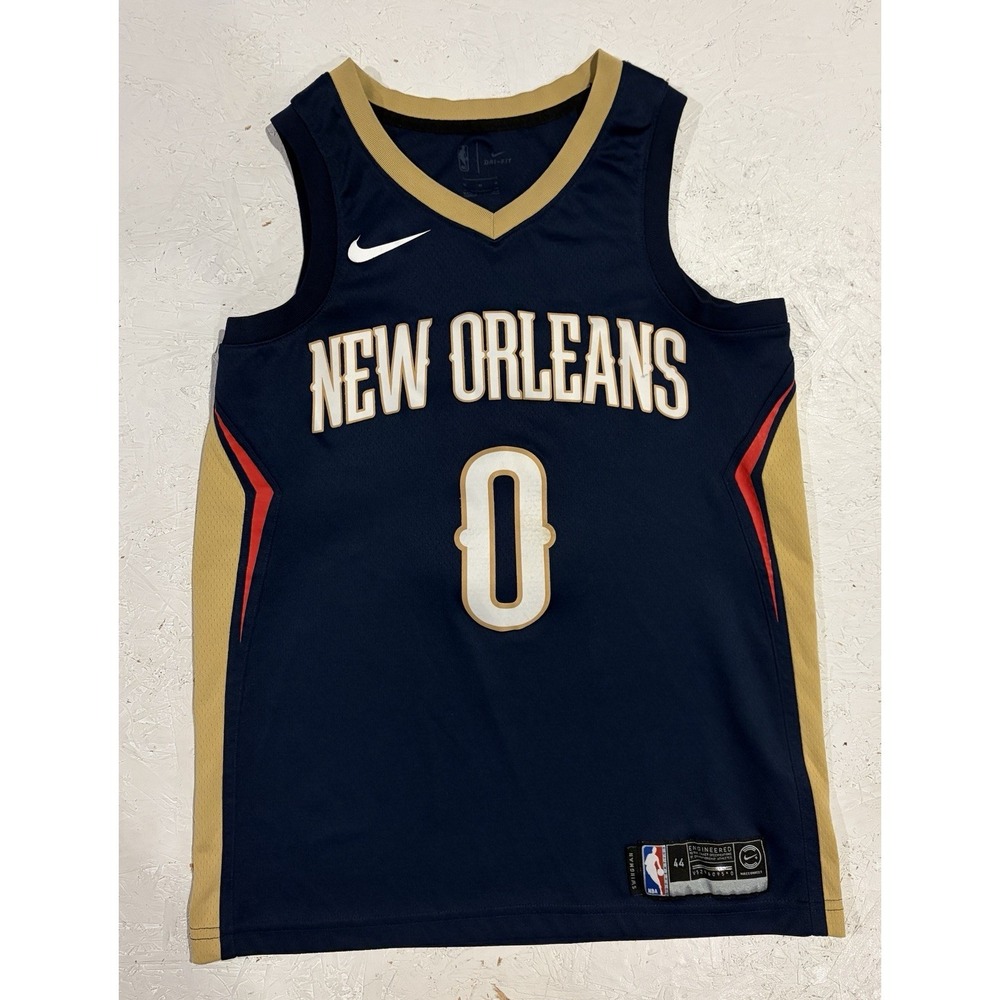 Nike New Orleans Pelicans Swingman Jersey #0 Demarcus Cousins Size 44 Blue